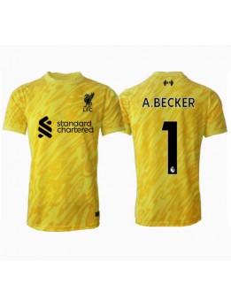 Liverpool Alisson Becker #1 Målvakt Replika Tredje Kläder 2024-25 Kortärmad